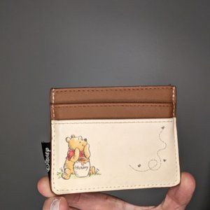 Winnie the Pooh daydreaming honey pot cardholder brown